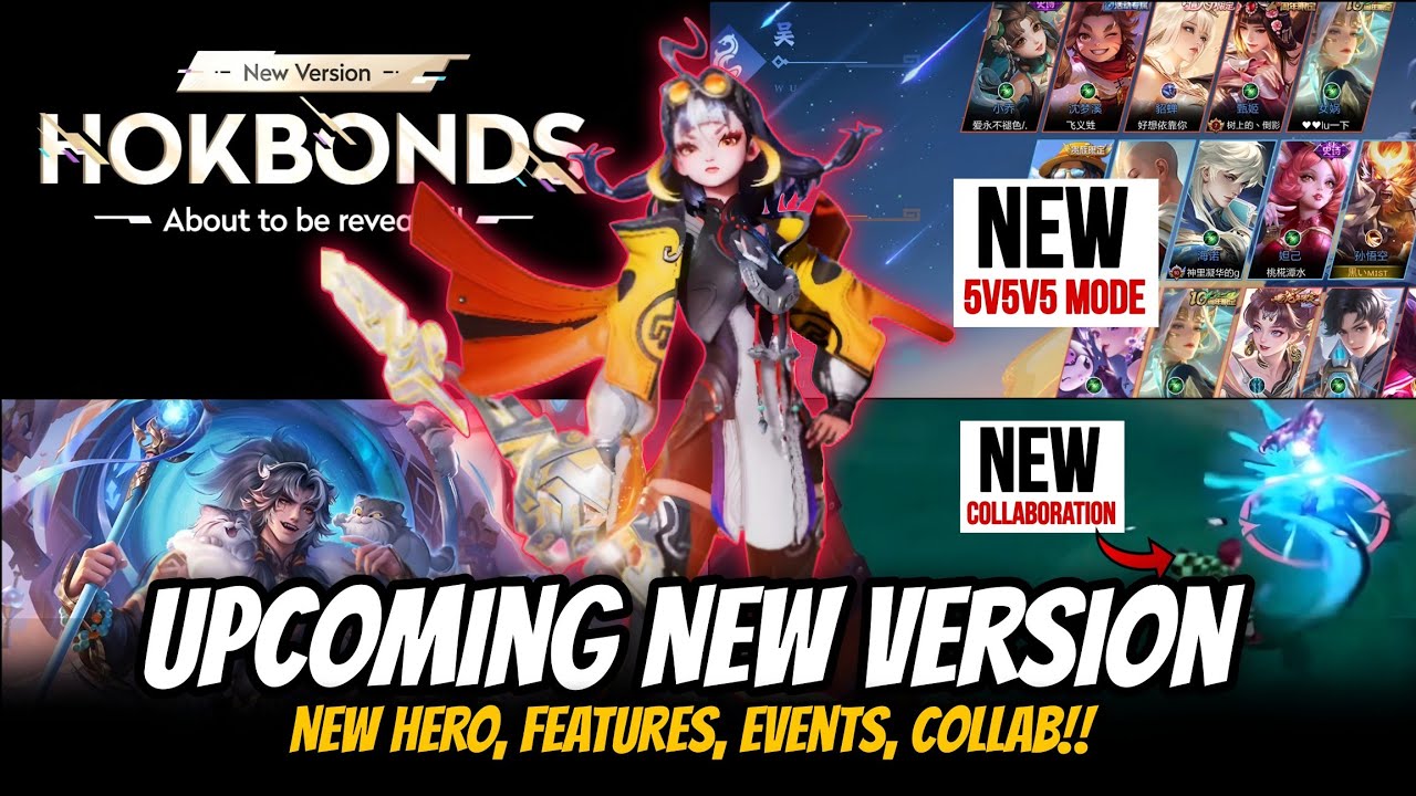 UPCOMING NEW VERSION UPDATE | NEW HERO CHI CHA, NEW MAP!! HONOR OF KINGS