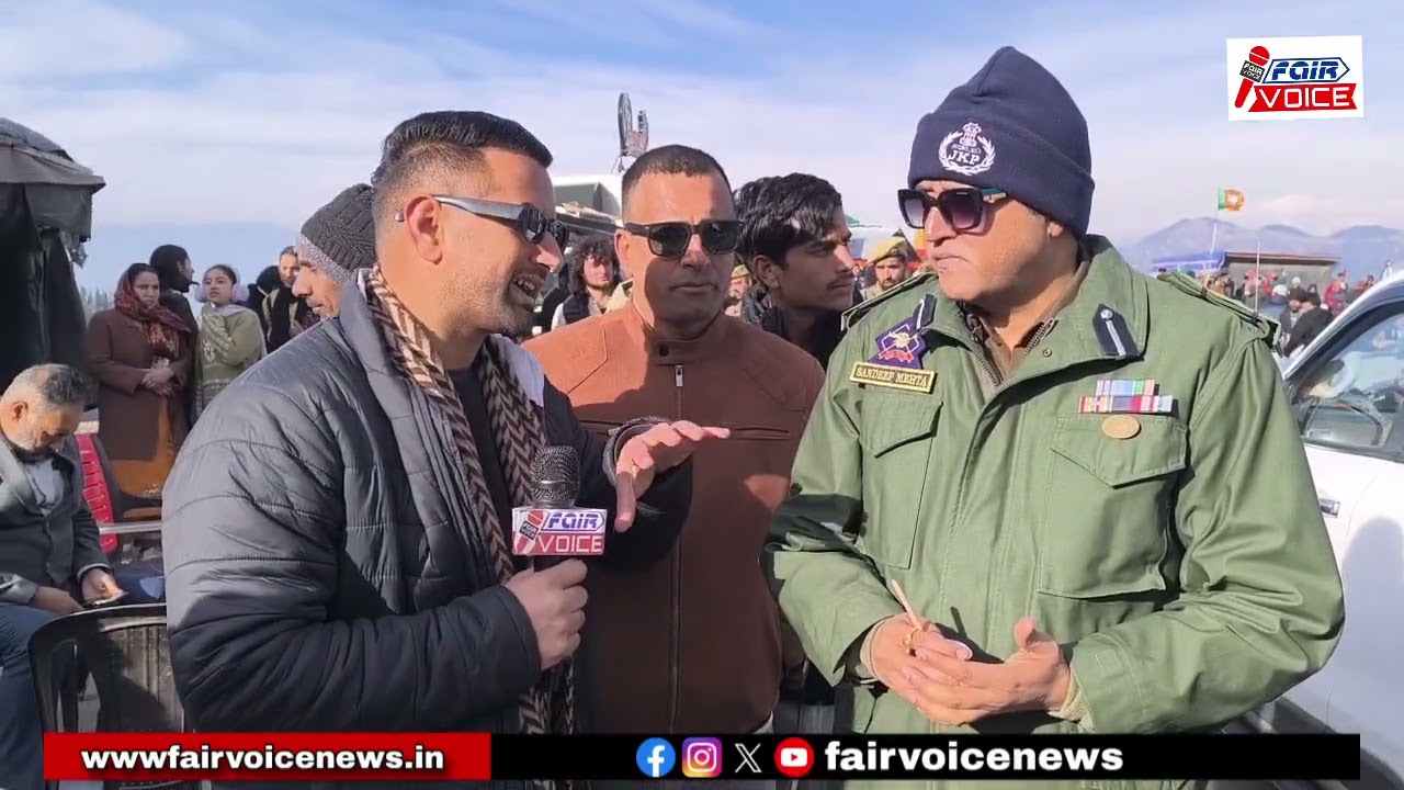 Exclusive Interview With Ssp Doda Regarding Bhaderwah Festival..... Listen In....!!!!!!