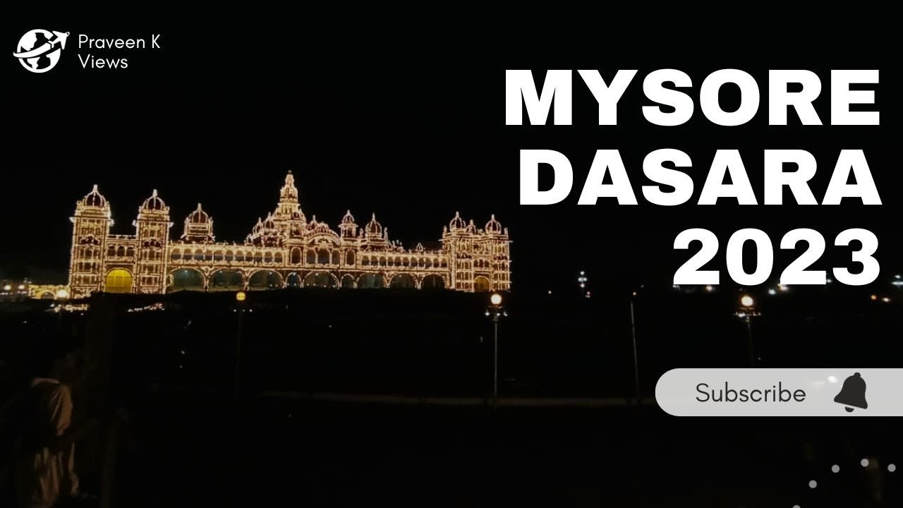Mysore Dasara 2023 | Bangalore to Mysore bike ride | Mysuru palace | Kannada Vlog