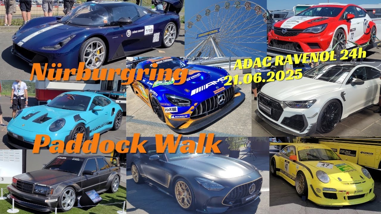 24h Nürburgring | Paddock Walk | 🔥🌞