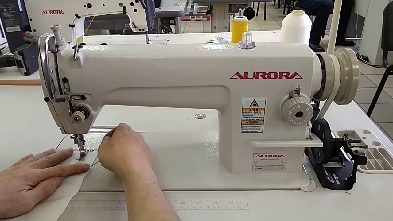 Промышленная машина имитации ручного стежка J-200 Aurora. Hand stitch Imitation sewing machine