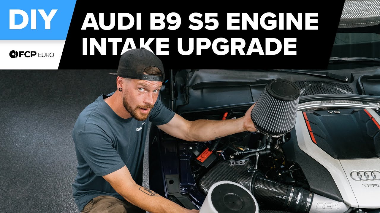 Audi S5 Engine Air Intake Upgrade DIY (2018-2025 Audi B9 S4, S5 Sportback)