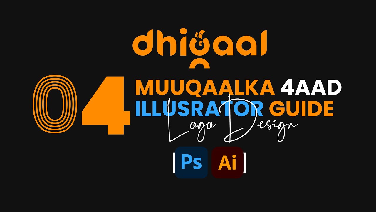 Day 04: Making Logo In Adobe Illustrator