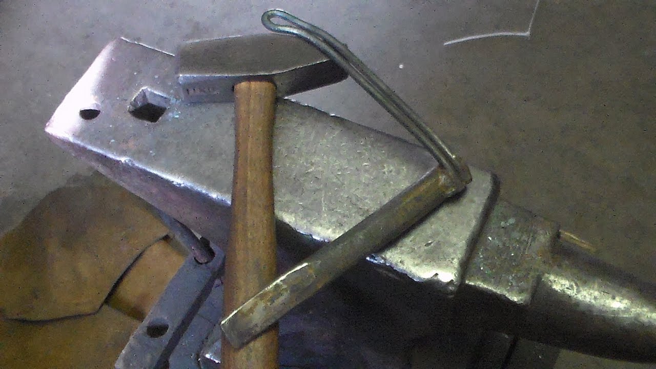 Forgeing a Slot Punch for Bottle Openers