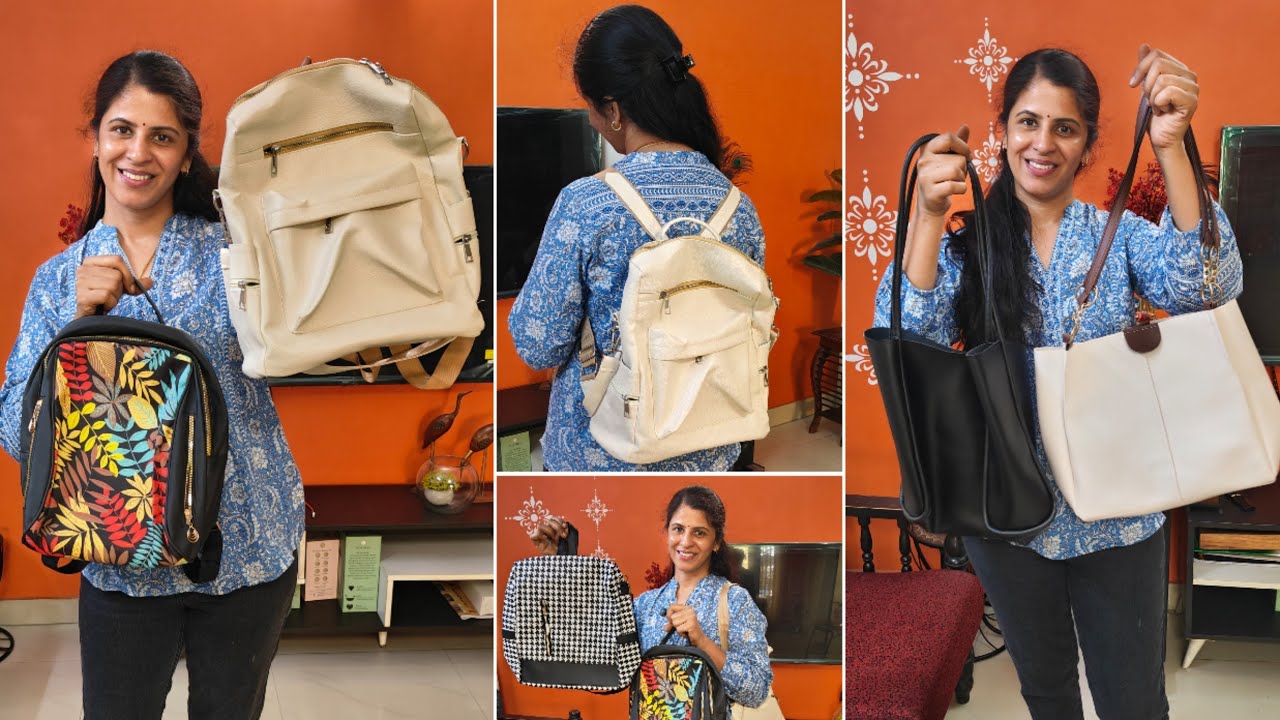 Most Affordable HandBags & Backbags below 400/- from Meesho /Trending Sling Stylish Backbags Haul