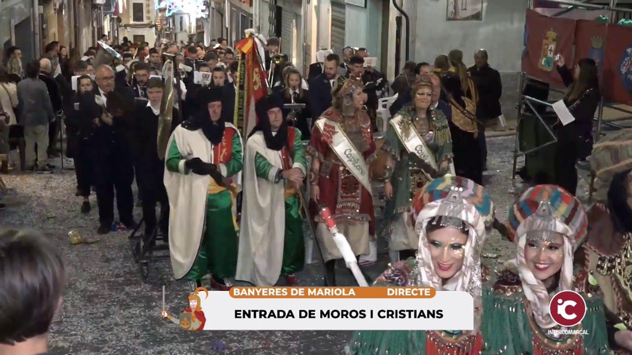 DIRECTO #Banyeres de Mariola: Entrada de Moros i Cristians