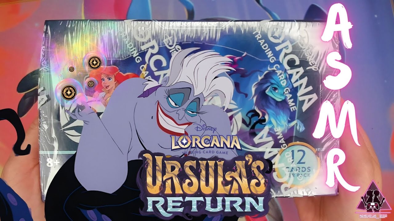 #ASMR | Disney Lorcana Ursula's Return 👑 [Whisper]