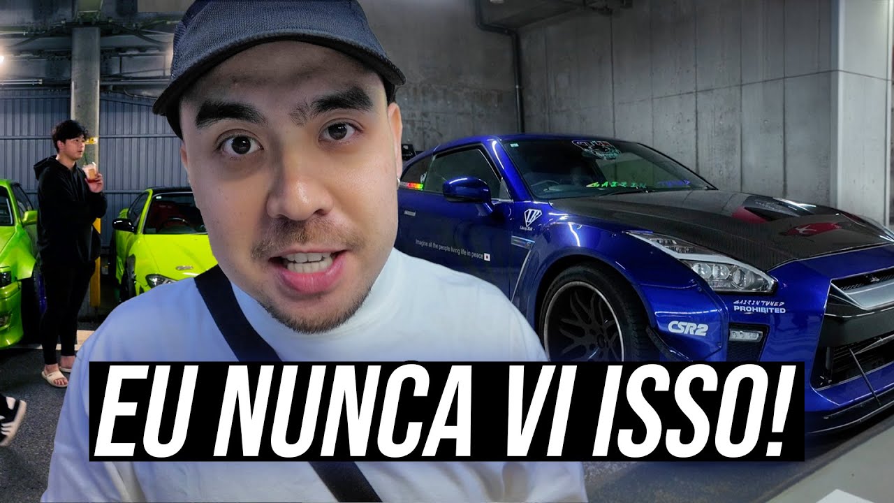 Encontro de CARROS mais famoso do JAPÃO 🇯🇵