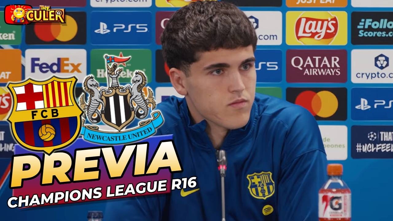 RUEDA PRENSA PAU CUBARSÍ: FC BARCELONA v NEWCASTLE UTD