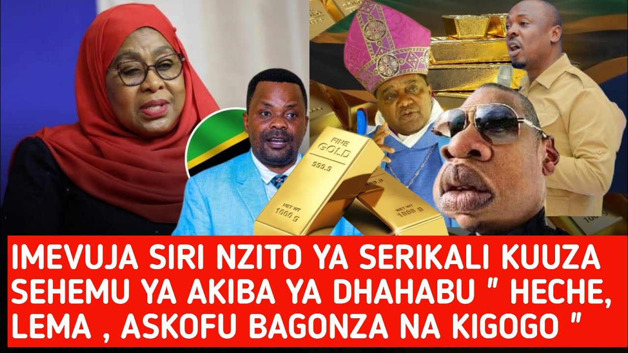 KIMEUMANA NYUMA YA PAZIA SERIKALI KUUZA AKIBA DHAHABU 