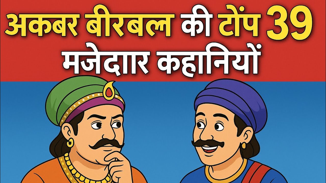 अकबर बीरबल की टॉप 39 मजेदार कहानी  Akbar Birbal Kahani l Akbar Birbal l Hindi kahaniya l 