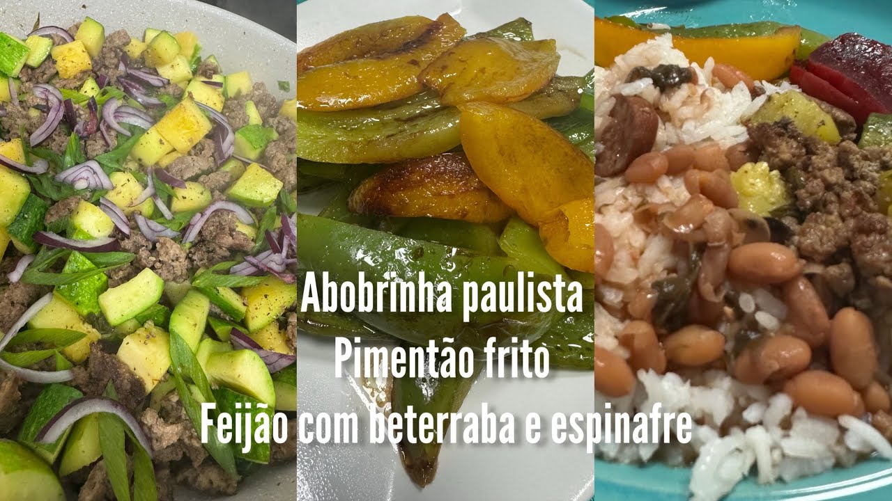 Cozinhando pra família: feijão super nutritivo, com beterraba e espinafre.