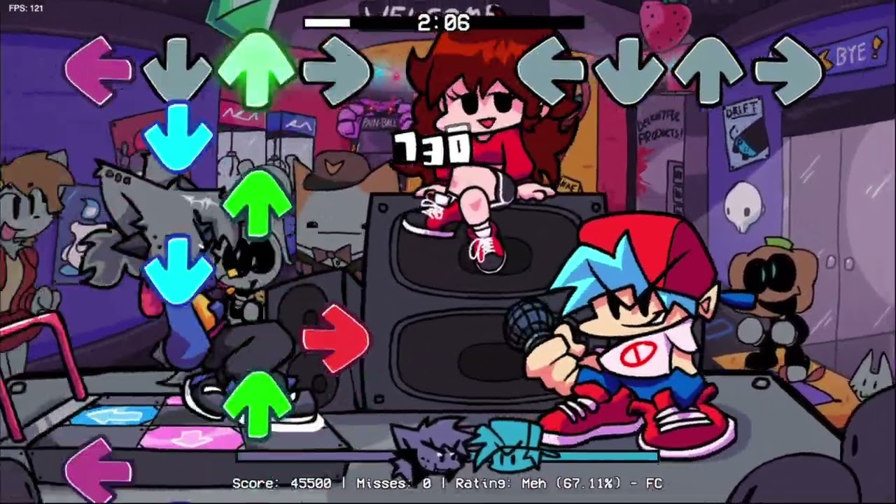 My attempt at... #fnf vs. Kapi Arcade Showdown