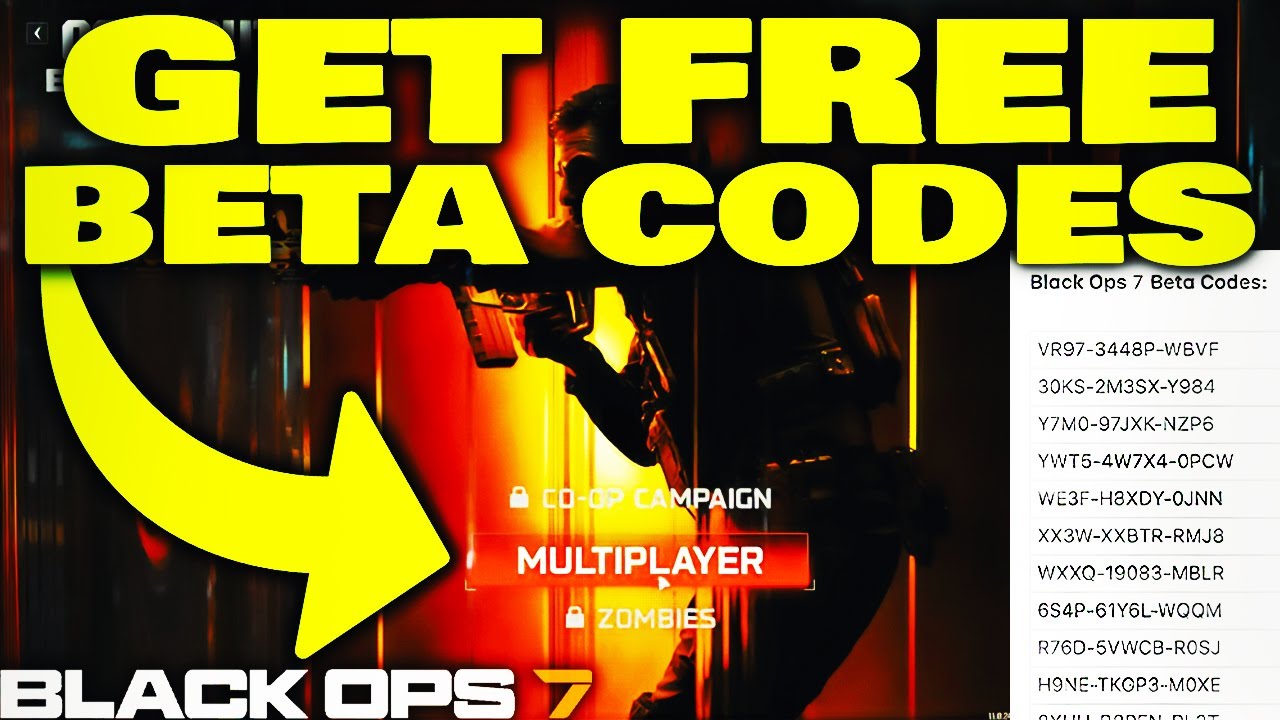 Неограниченные БЕСПЛАТНЫЕ КОДЫ BLACK OPS 7 BETA! — СЭКОНОМЬТЕ 70 $ (получите награды за бета-верс...