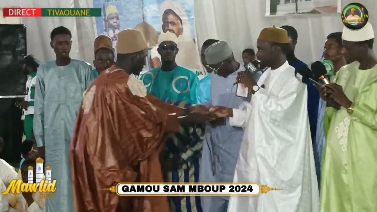 🔴Pape Makhtar Ndiaye: animation Gamou Elhadji Sam Mboup édition 2024