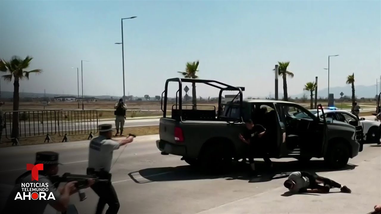 Fuerzas mexicanas entrenan para garantizar seguridad del Mundial | Noticias Telemundo