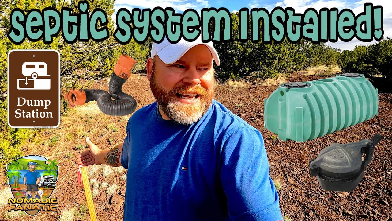 My Own Dump Station! Off-Grid Septic System Installed at Homestead