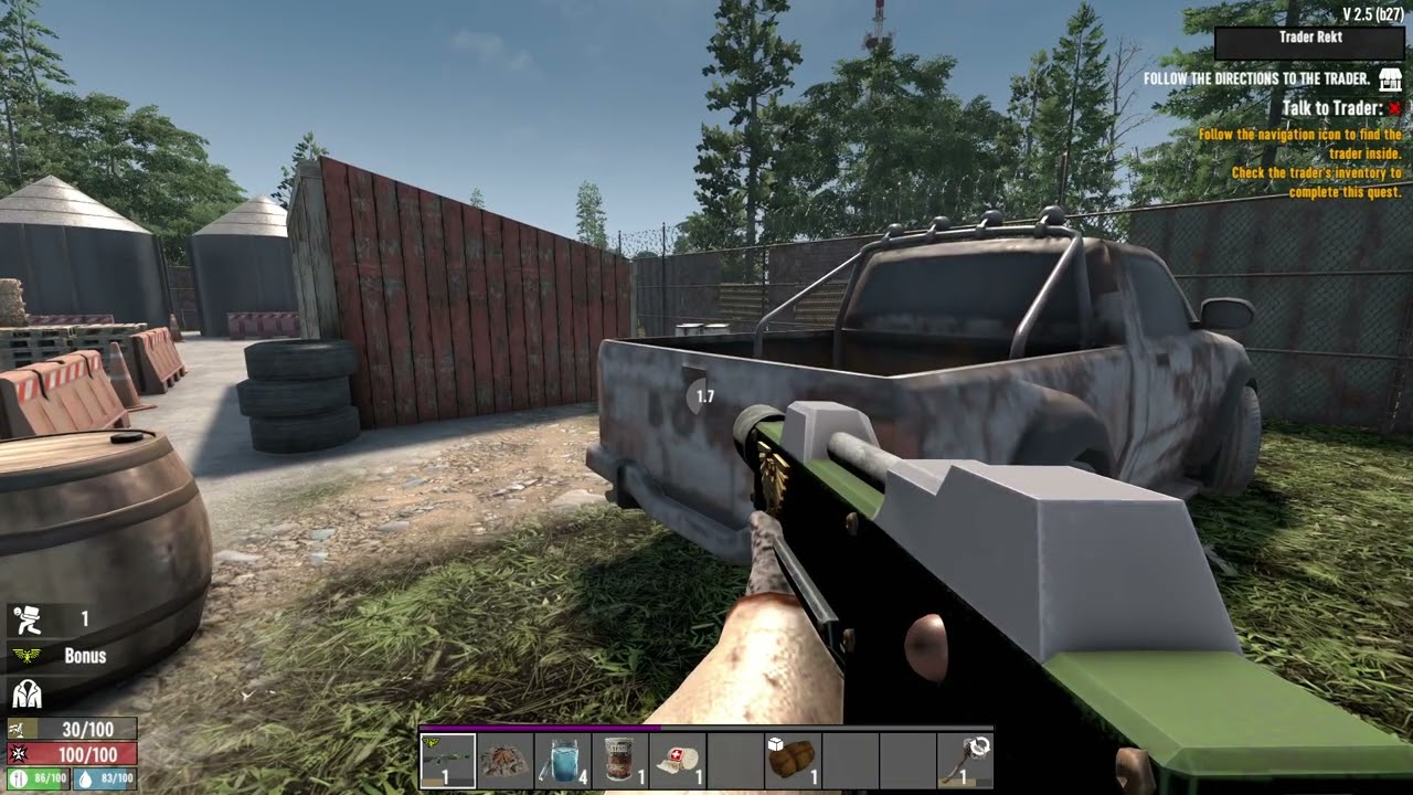 7 days to die Grimmdark 40k Mod Day 1 Getting Started