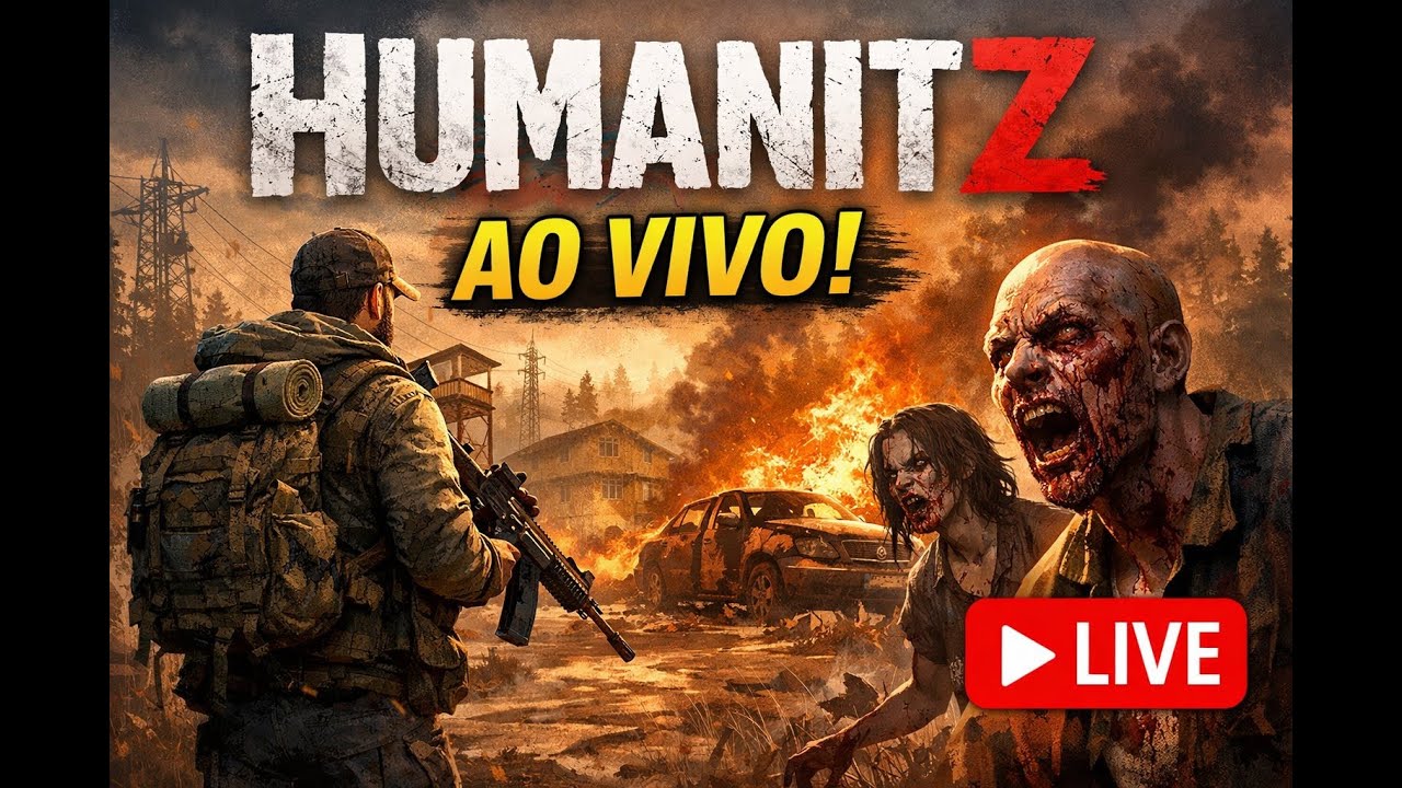 Tentando sobreviver jogando HumanitZ.