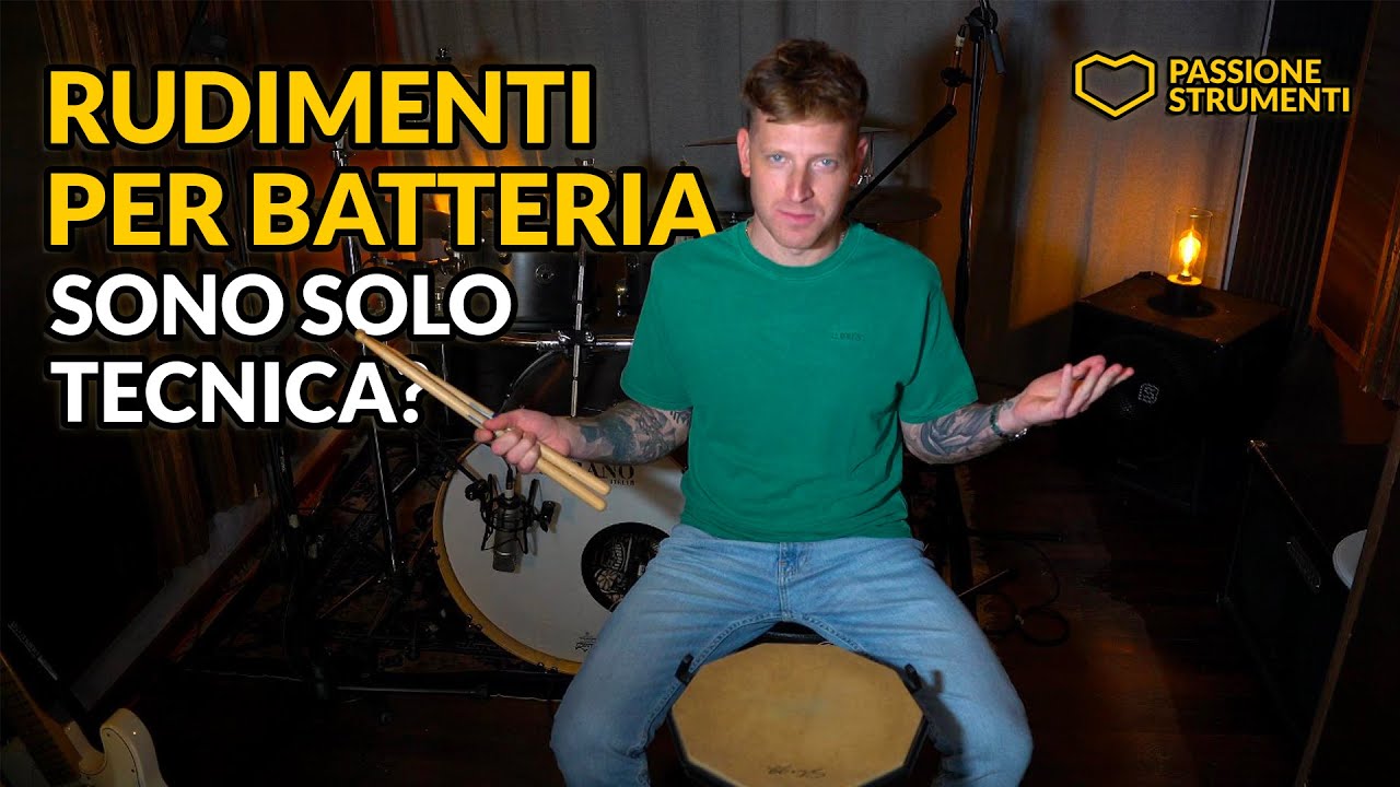 I rudimenti per batteria servono davvero? | Come (e perché) studiarli