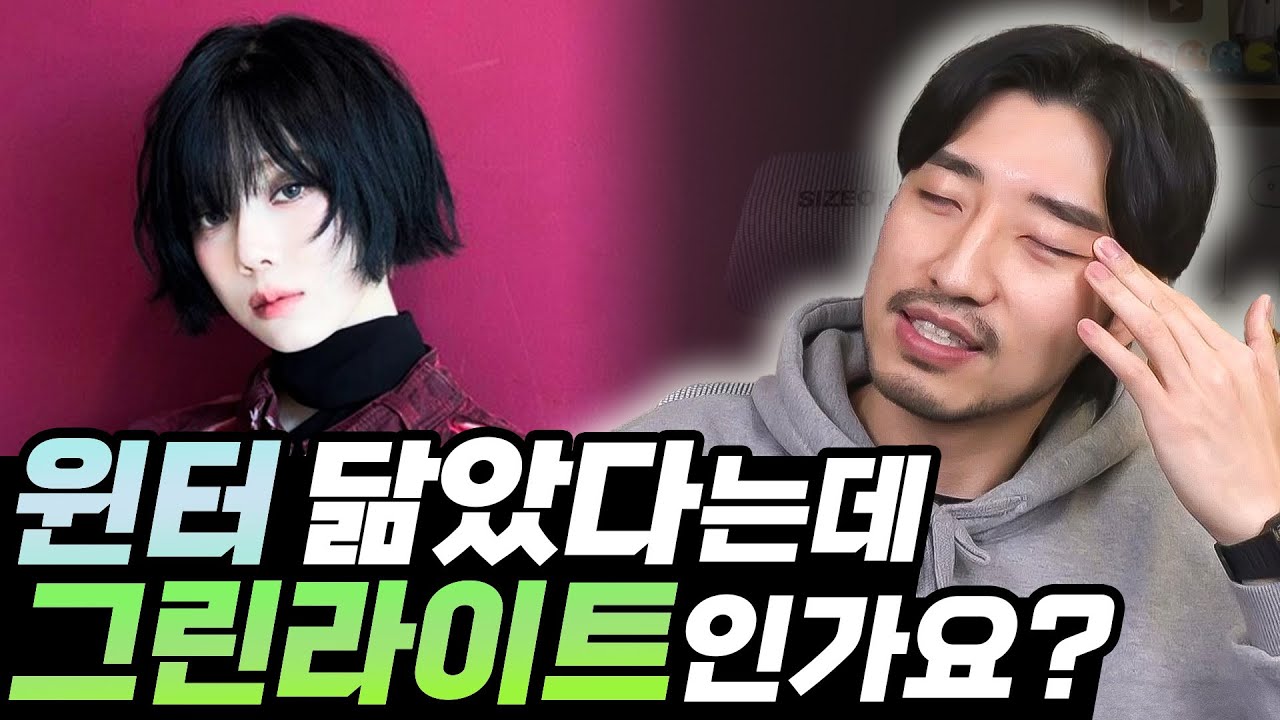 아 요즘에 윈터 닮았다는 사람 왜 이렇게 많아요