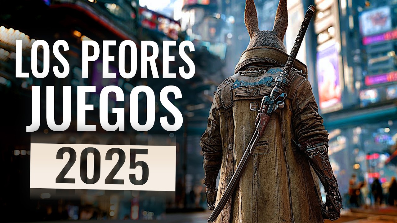 LOS FRACASOS MÁS GRANDES DEL GAMING EN 2025