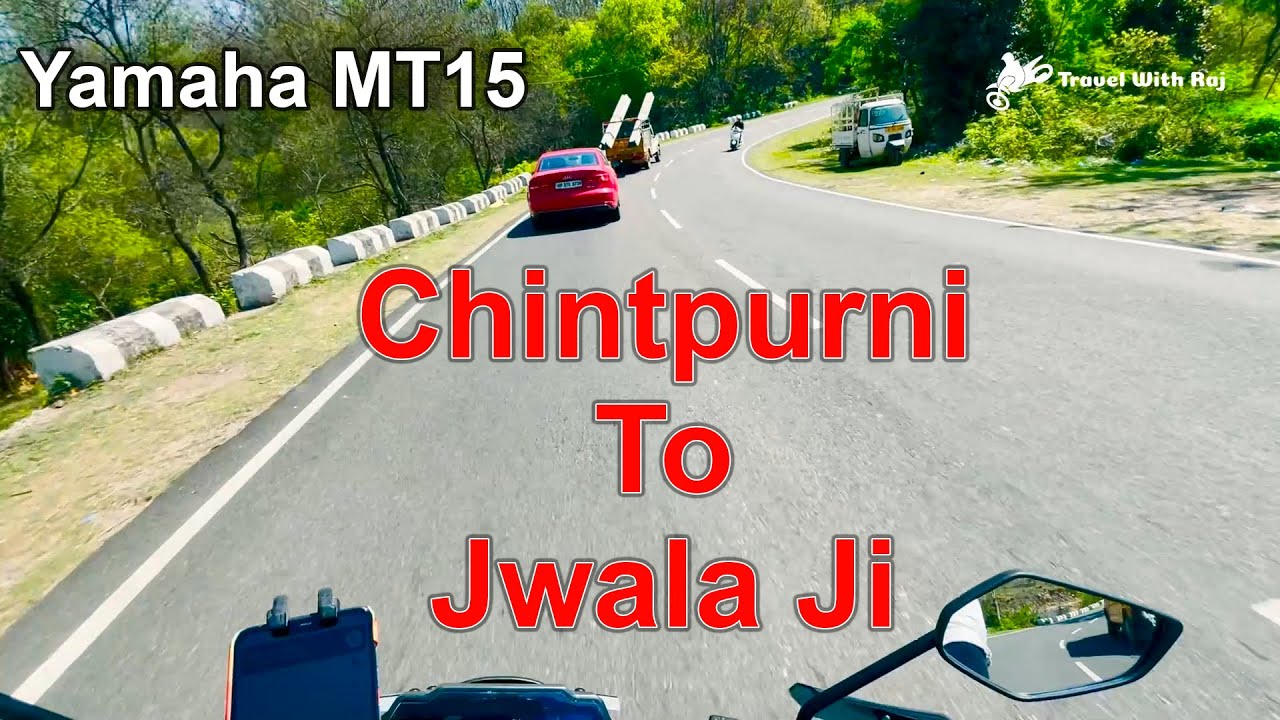 Chintpurni to Jwala Ji Bike Ride | #chintpurni to #jwalajitemple Himachal Pradesh Bike Ride