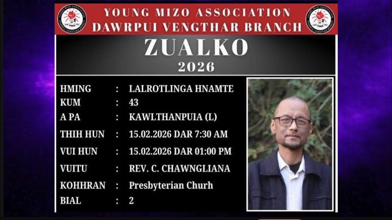 Ṭhianpa Rotlinga(Rotzilla) min va han ṭhawng ve le,,kan thlah che angai ta si a maw - LIVE