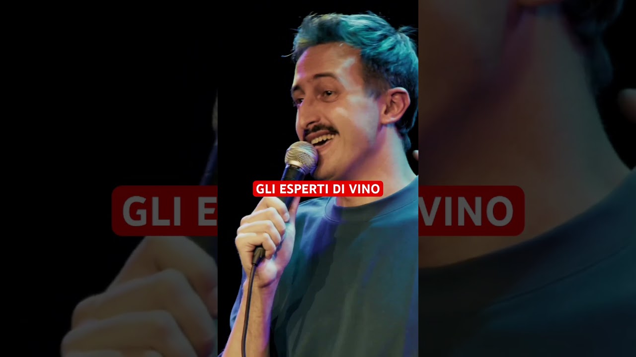 Per me un bianco fermissimo #comedyshorts #standupcomedy #vino
