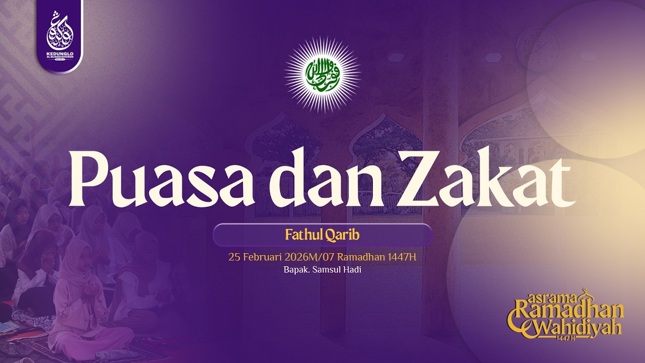 MATERI ASROMWA 1447 H 1447 | Puasa dan Zakat