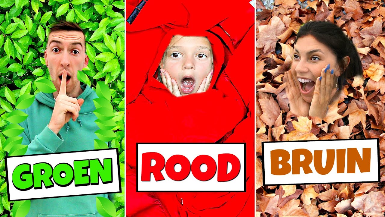 VERSTOPPERTJE SPELEN IN 1 KLEUR CHALLENGE #172