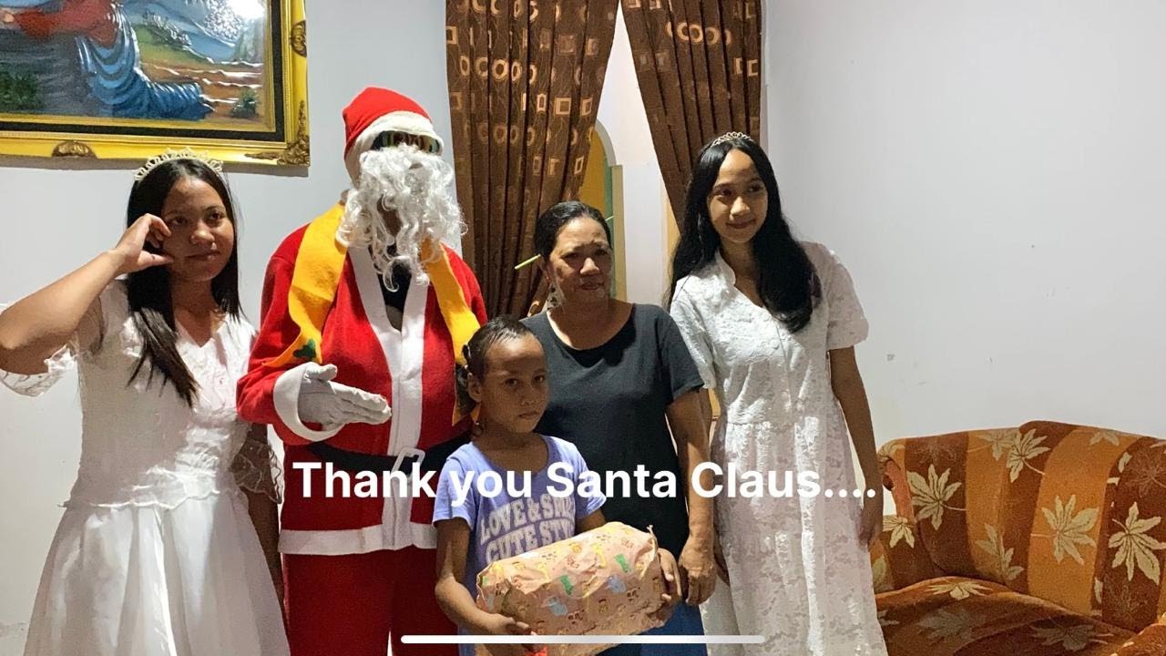 ELMA DIDATANGI SANTA CLAUS