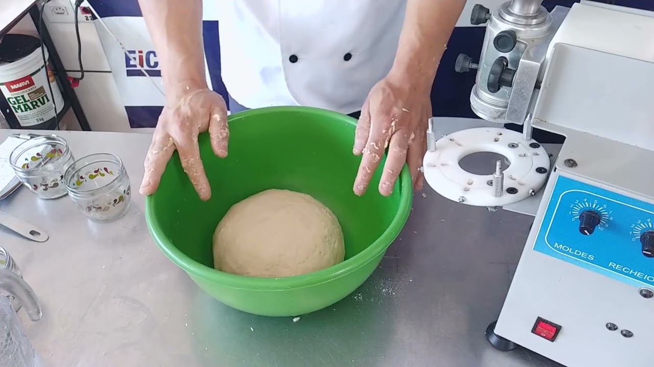 Massa assada para salgados