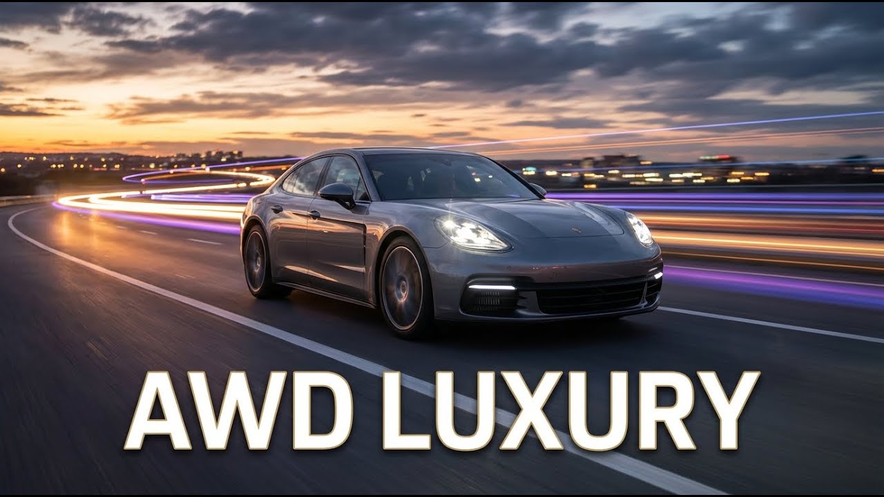 Porsche Panamera 4 Explained | Luxury Sedan With All-Wheel Drive Power 🚀