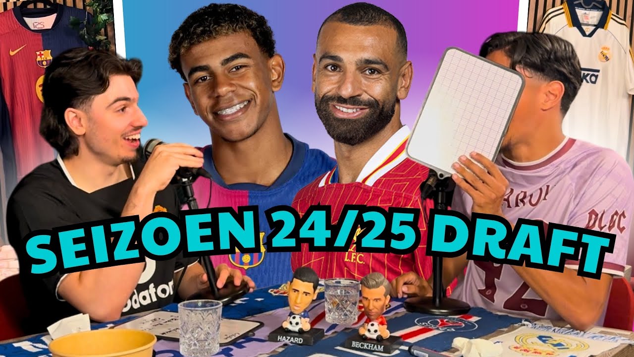 SEIZOEN 24/25 DRAFT CHALLENGE!🧠 + Voetbalnieuws!📰 | Aflevering 79