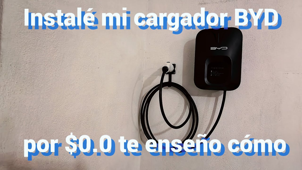 Instala tu cargador BYD. Electrolinera desde cero (parte 1)