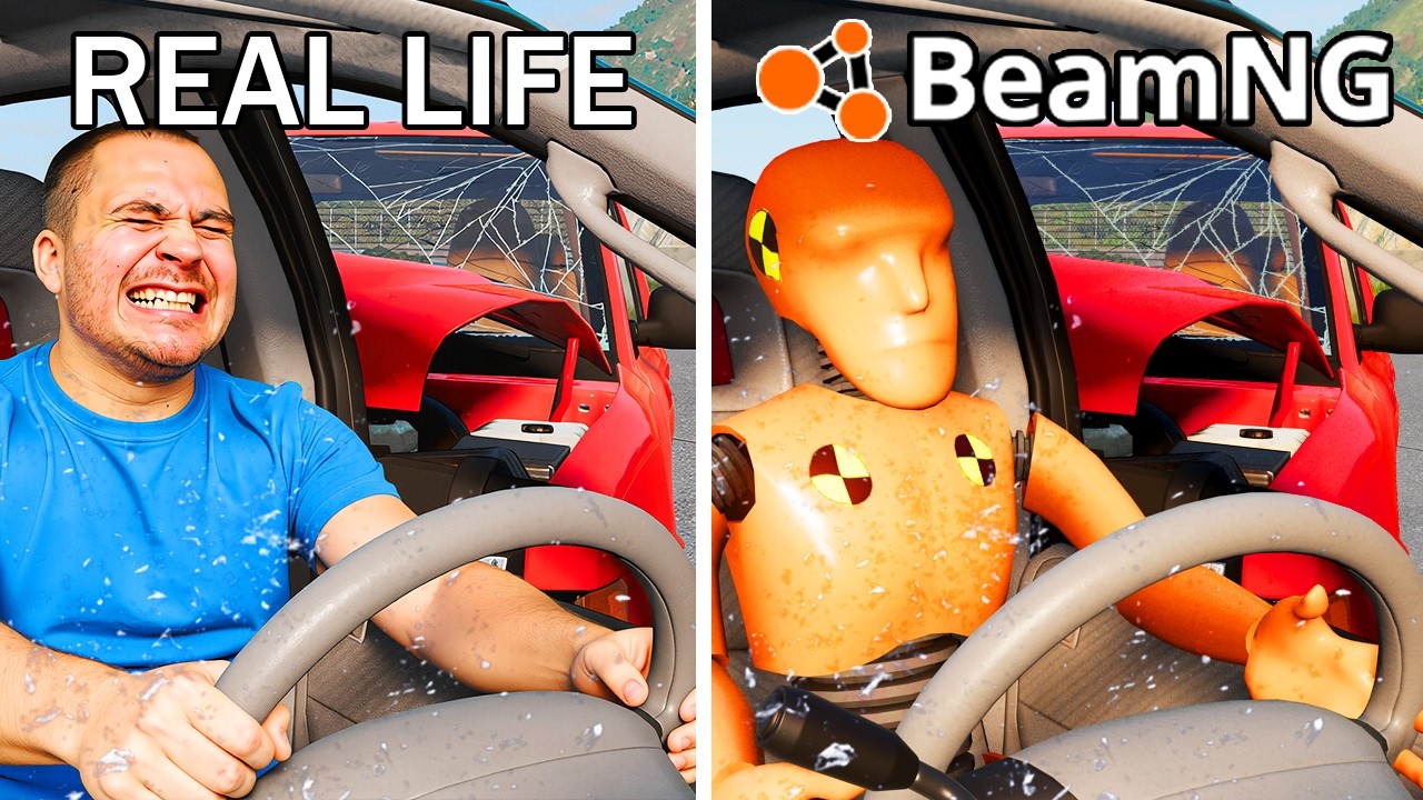 I Felt EVERY Crash in BeamNG.drive! (POV)