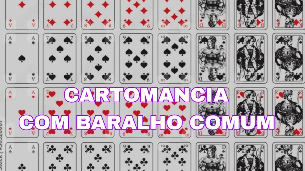 CURSO GRATUITO DE CARTOMANCIA COM BARALHO COMUM AULA 01