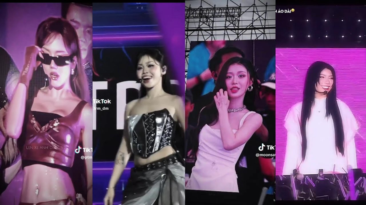 TỔNG HỢP video TIKTOK MỚI NHẤT về CONCERT EM XINH SAY HI#viral #emxinhsayhi