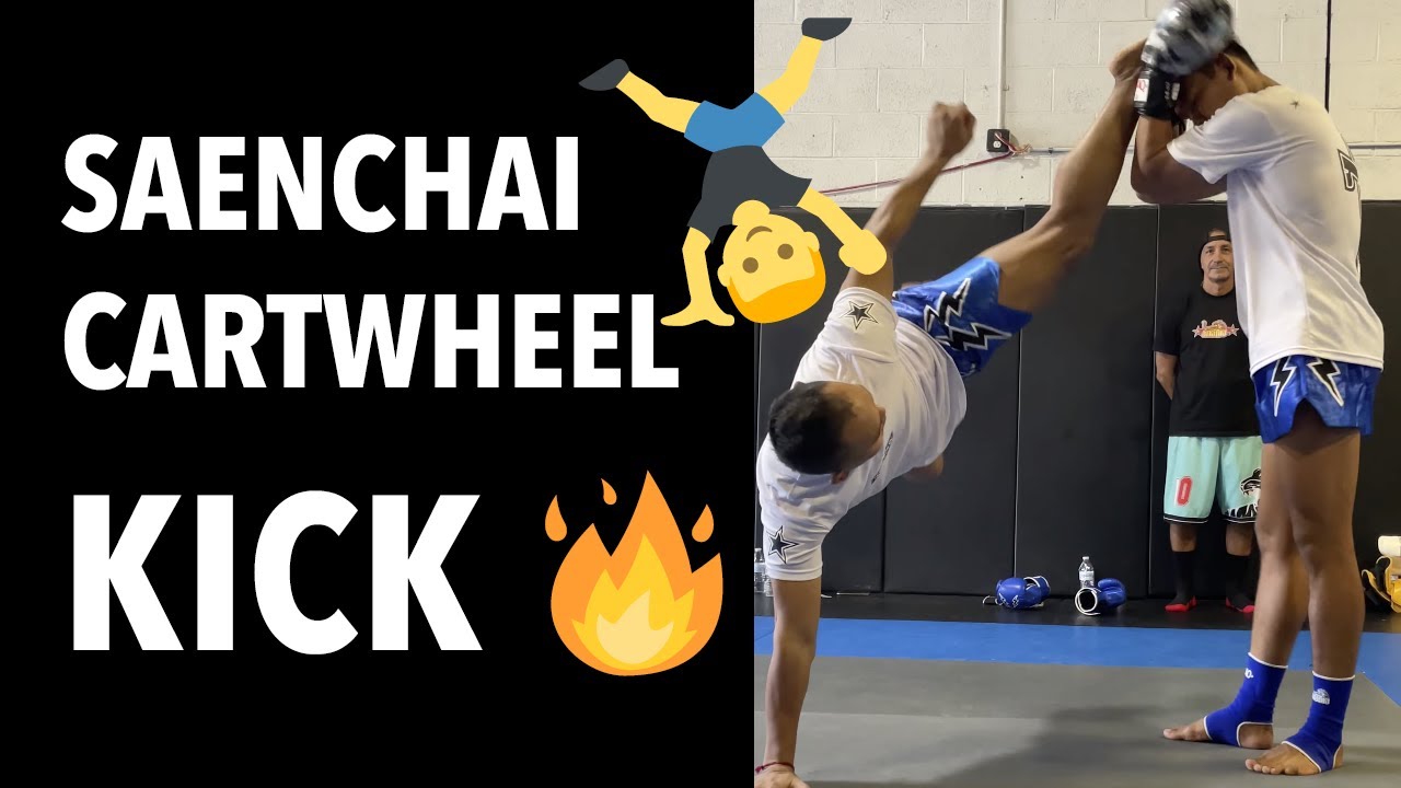 WATCH: The World Famous #saenchai  Cartwheel Kick | YOKKAO #MuayThai