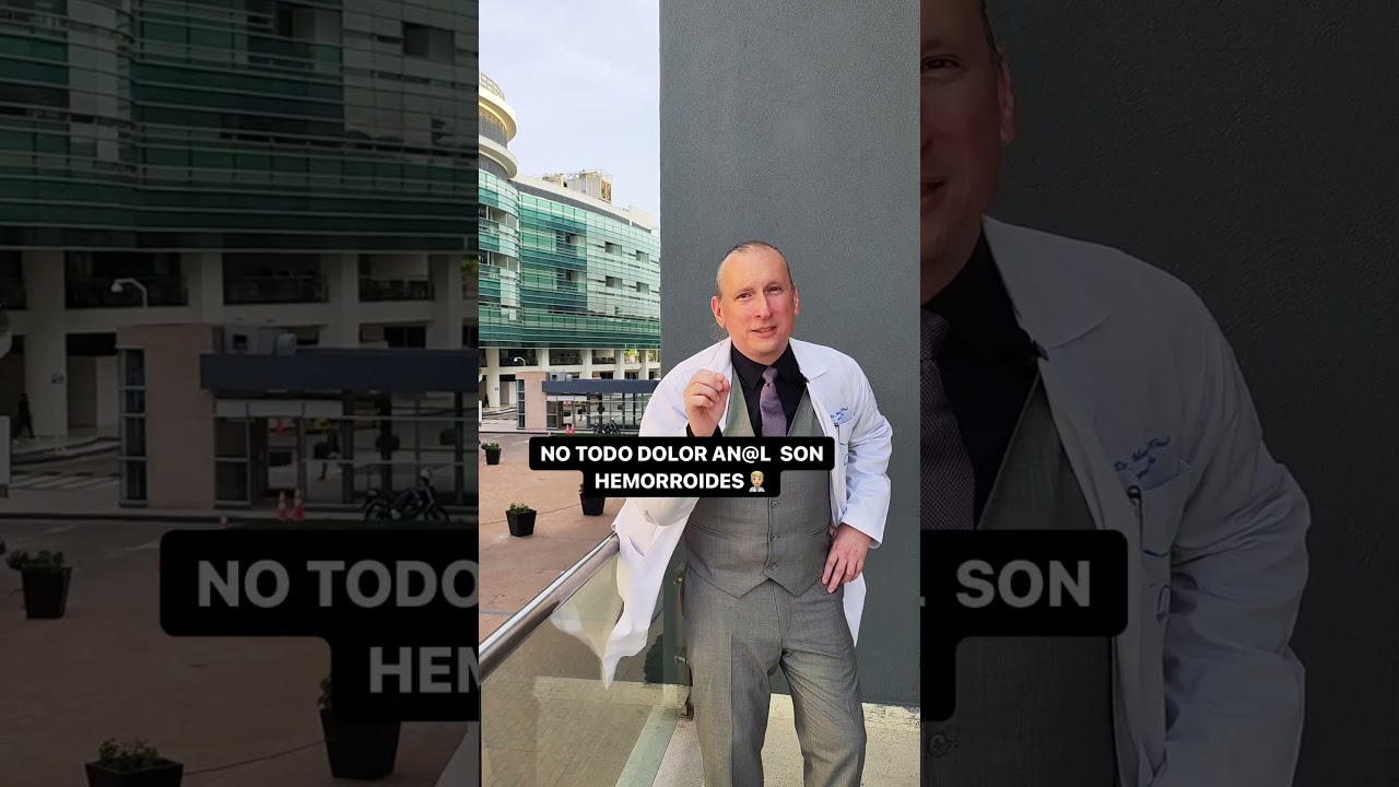 &iquest;Todo DOLOR ANAL es una HEMORROIDES?