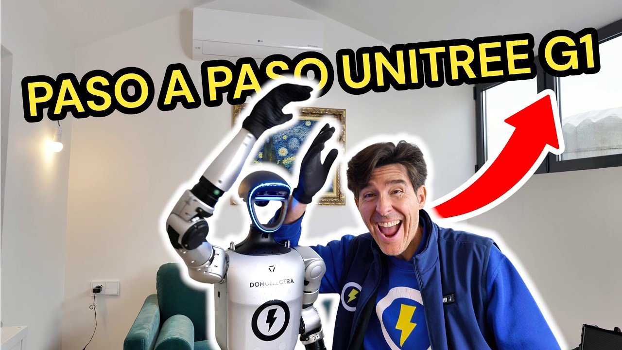 ¡ME LLEGA UN HUMANOIDE A CASA! 🤖 Unboxing y Susto con el Unitree G1 (Domobot)