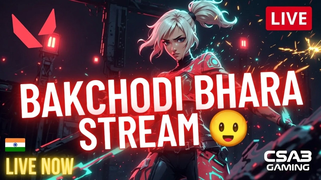 😂 Bhai Log Join Karo || Valorant Chill Grind || CSA3 Gaming Live #live #valorant #mumbaiserver