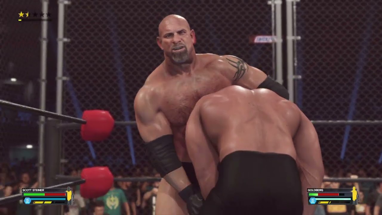 ПОЛНЫЙ МАТЧ: Голдберг против Скотта Штайнера | Матч в клетке: WCW Nitro, 25 сентября 2000 г.