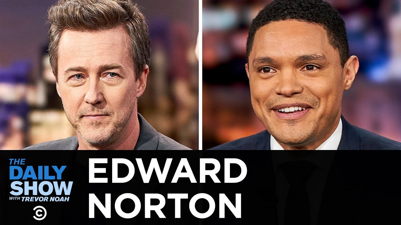 Edward Norton - A Noir Look at New York City in &ldquo;Motherless Brooklyn&rdquo; | The Daily Show