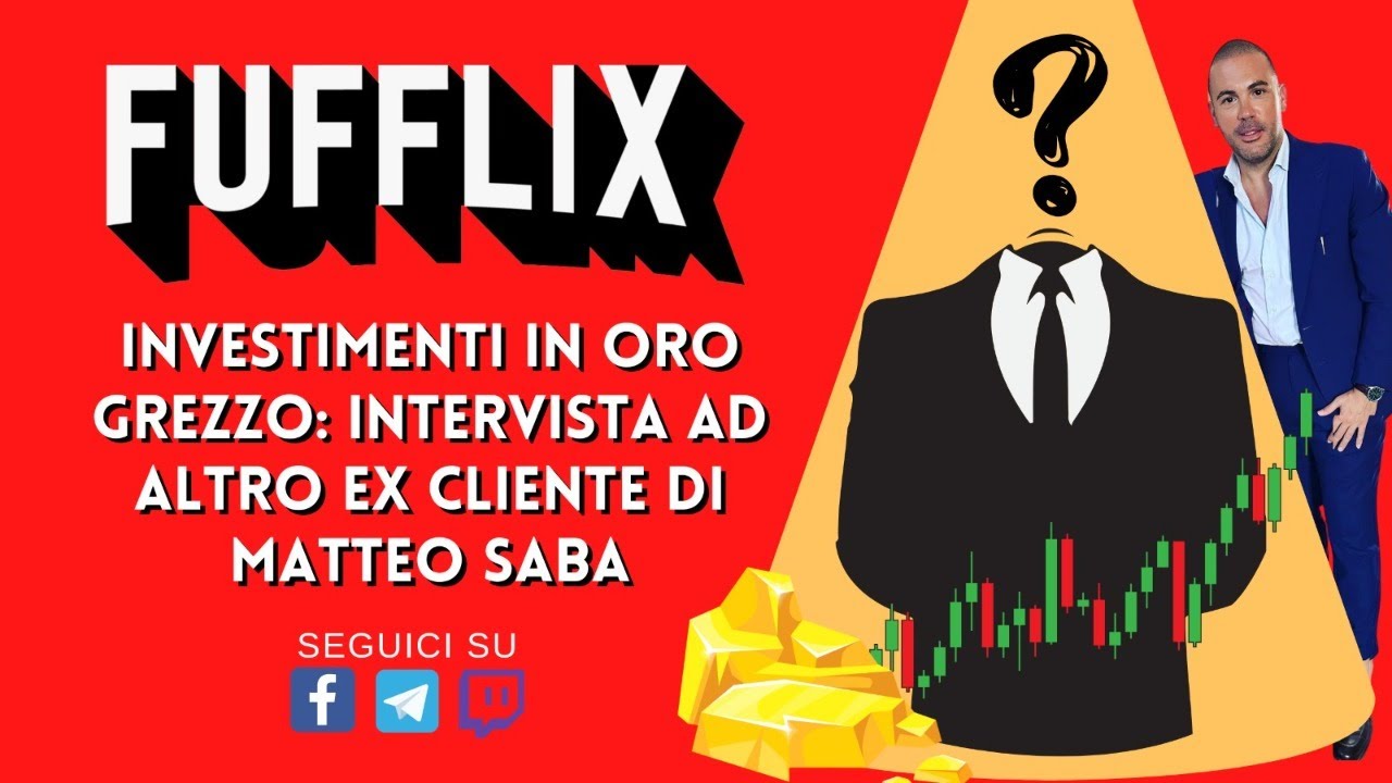 Matteo Saba, Five Stars Broker ed oro grezzo: testimonianza dello chef Nicholas Reina