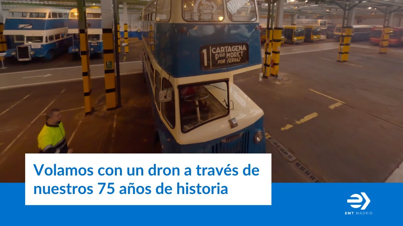 EMT vuela a través de su historia a vista de dron