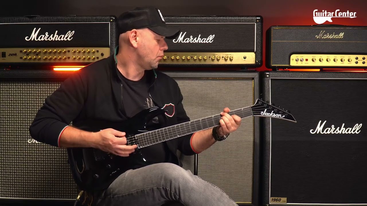 Jackson Pro Plus Series Soloist SLA2 HT BLK | TV Guitar Center