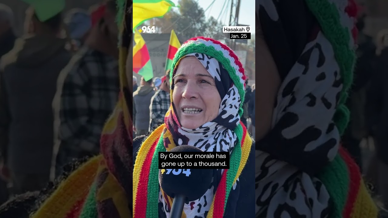 Kurdish volunteers continue to arrive in Hasakah to support Rojava