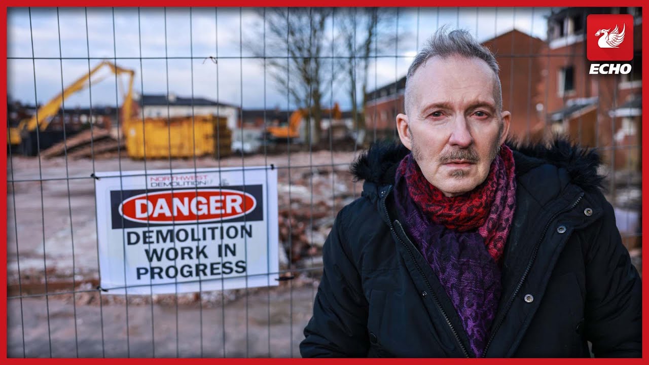 Last man living on estate as demolition teams move in
